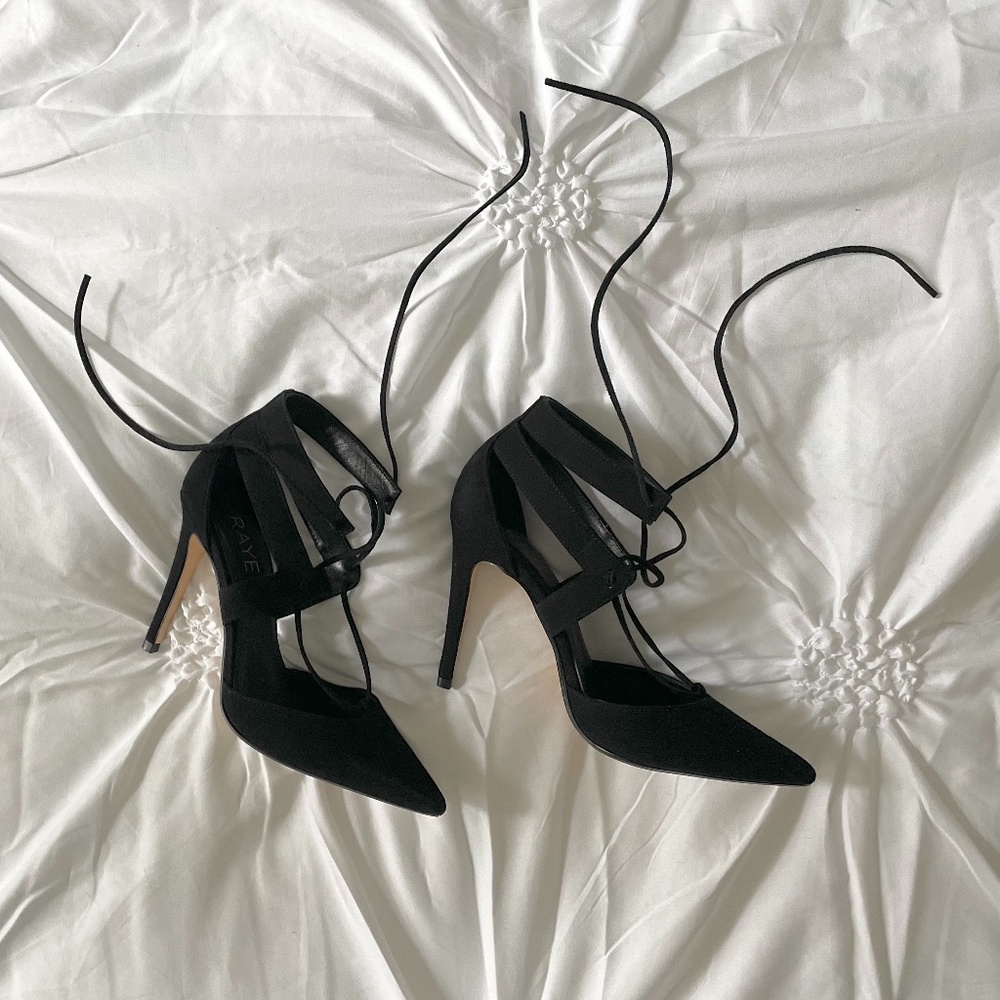 Raye - Pointed Closed Toe Heel With Straps - image 4